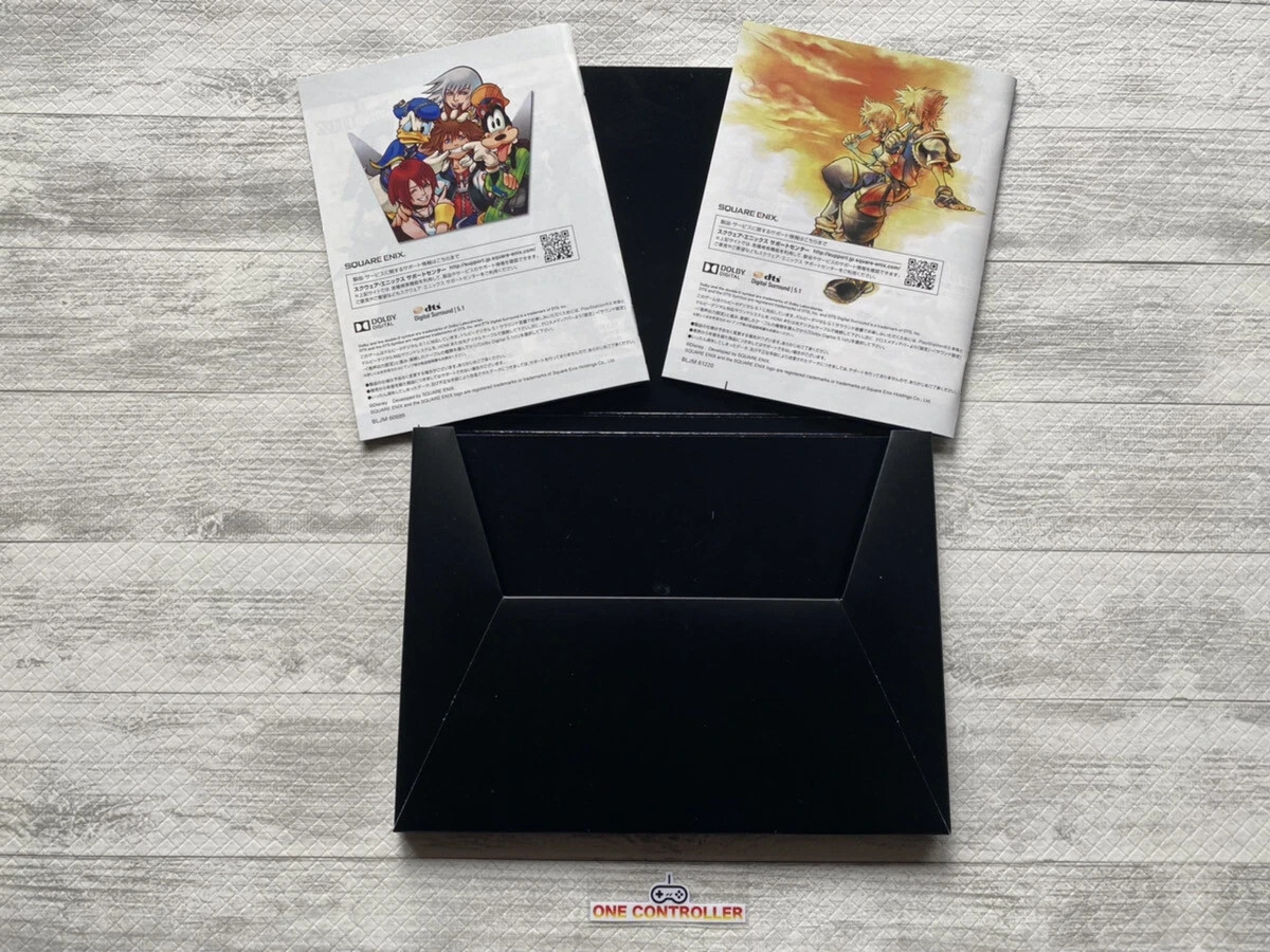 SONY PS 2 3 Kingdom Hearts Ⅰ＆Ⅱ & Final Mix & Starter Pack HD 1.5 + 2.5 Remix set