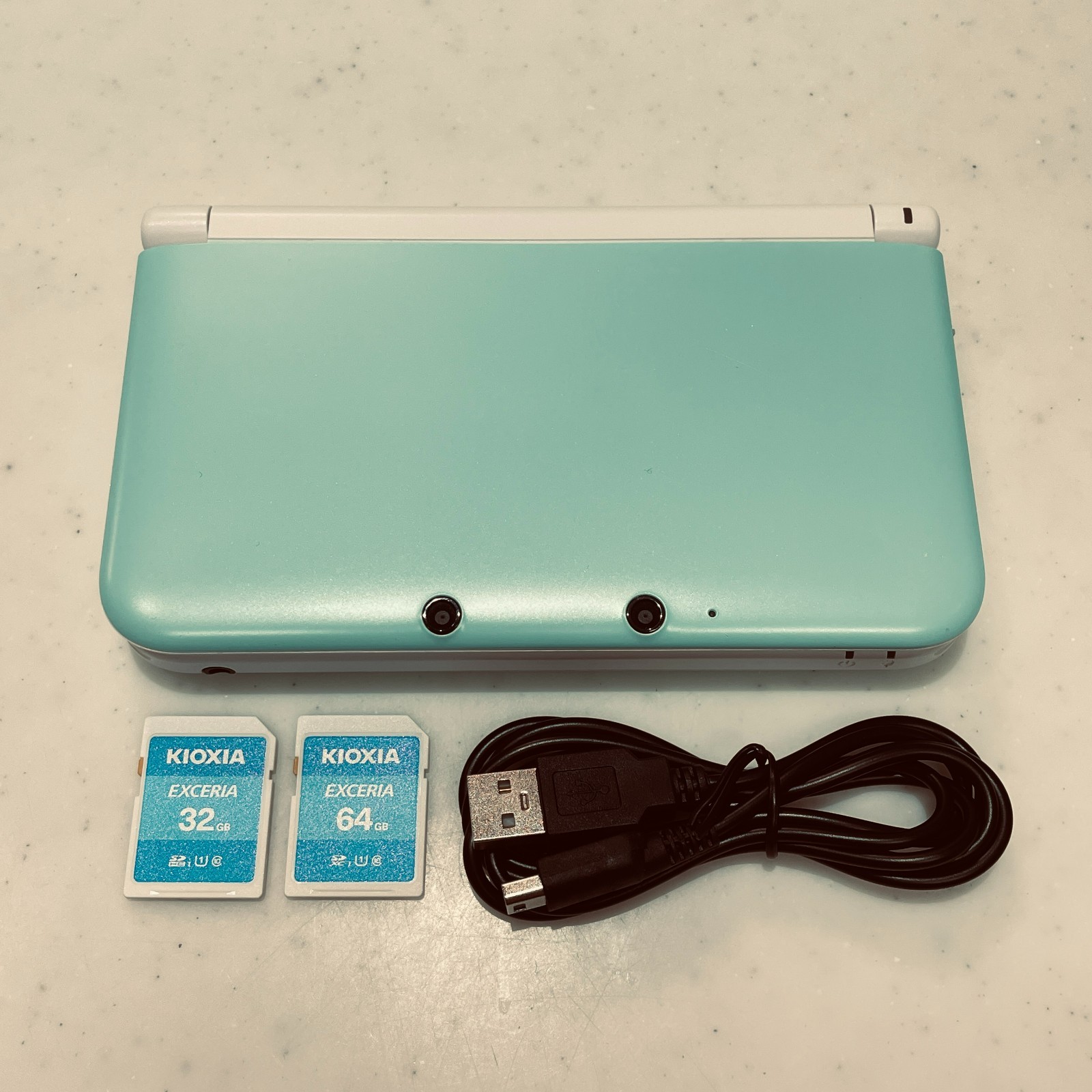 Nintendo 3DS LL XL Mint White Region Free English Console Tested Ready To Play