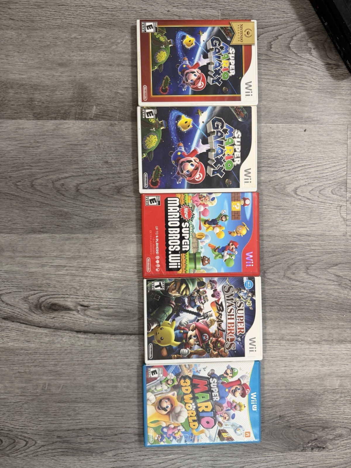 Wii Super Mario Galaxy And Mario Games