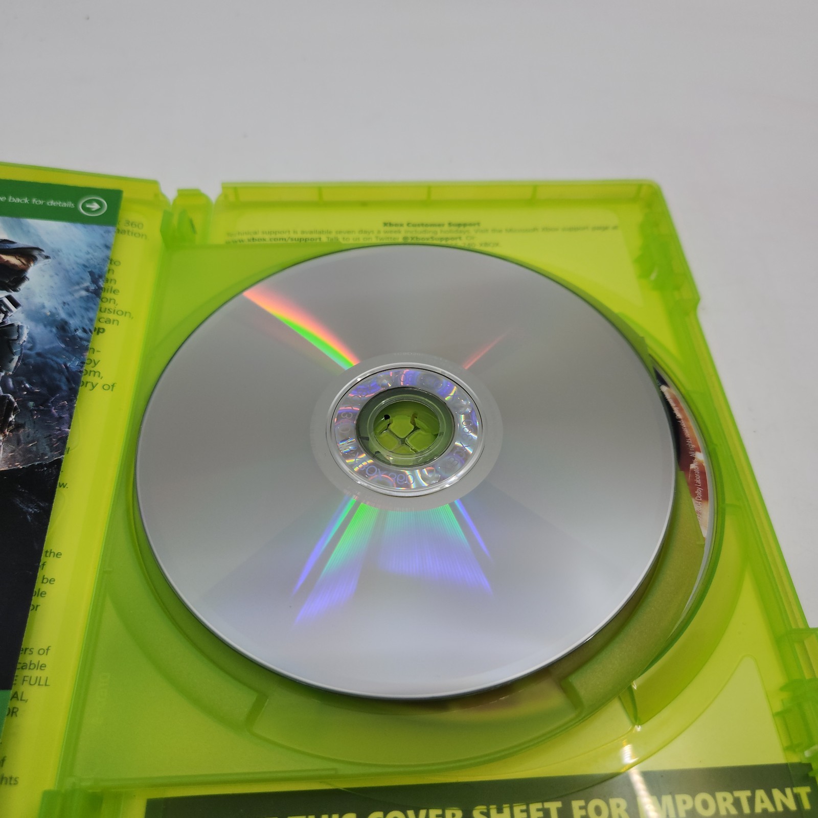 Halo 4 Microsoft Xbox 360 2012 2 Disc Set 343 Industries No Manual Pre-owned
