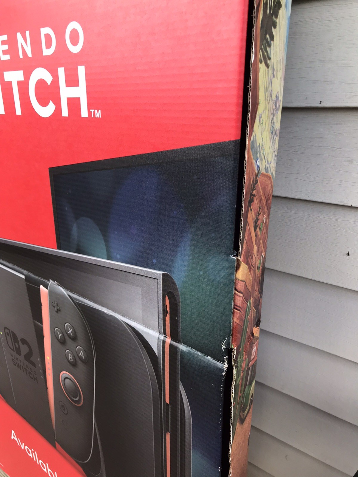 Lot Of 2 5ft Mario Kart World Cardboard Display Double Sided Nintendo Switch 2