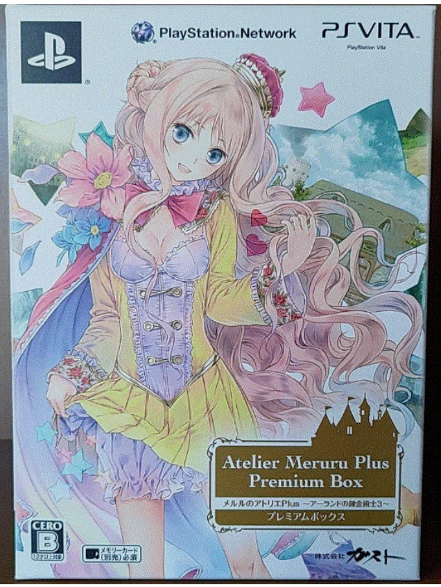 Atelier Shin Rorona Totori Meruru Premium Box 3Games Set PS VITA Japane