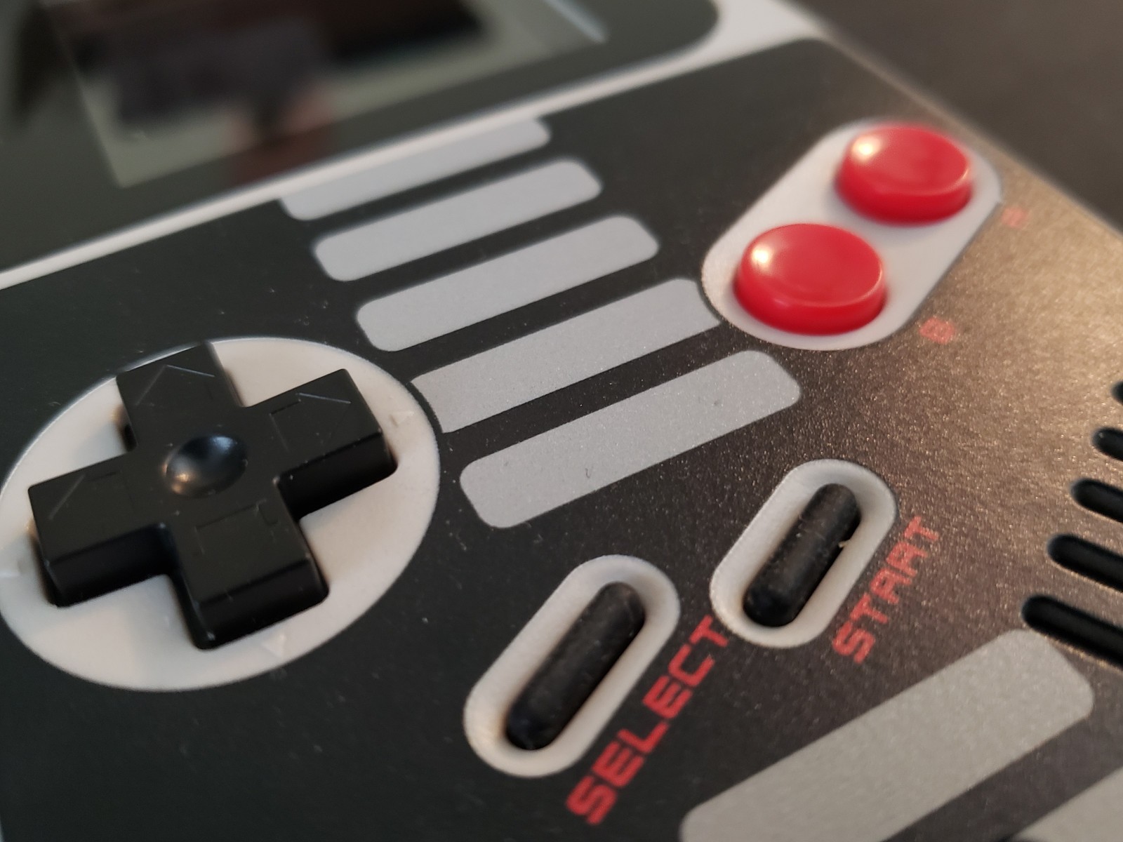Custom NES style DMG-01 Gameboy w/Hispeedido RIPS v5 display, see description