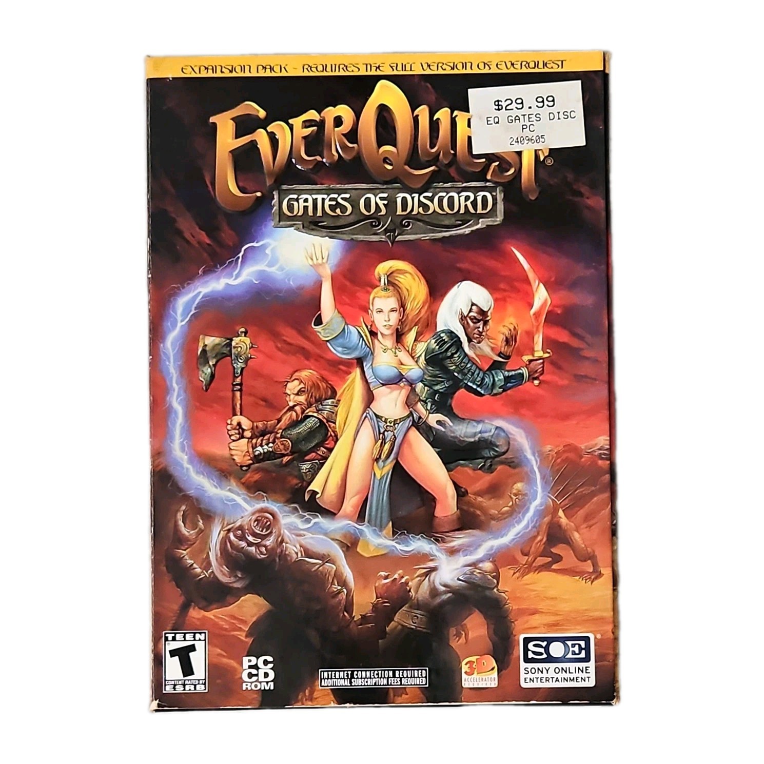EverQuest PC CD-ROM Games Lot of 9 Dragons Luclin Dungeons Norrath Omens War