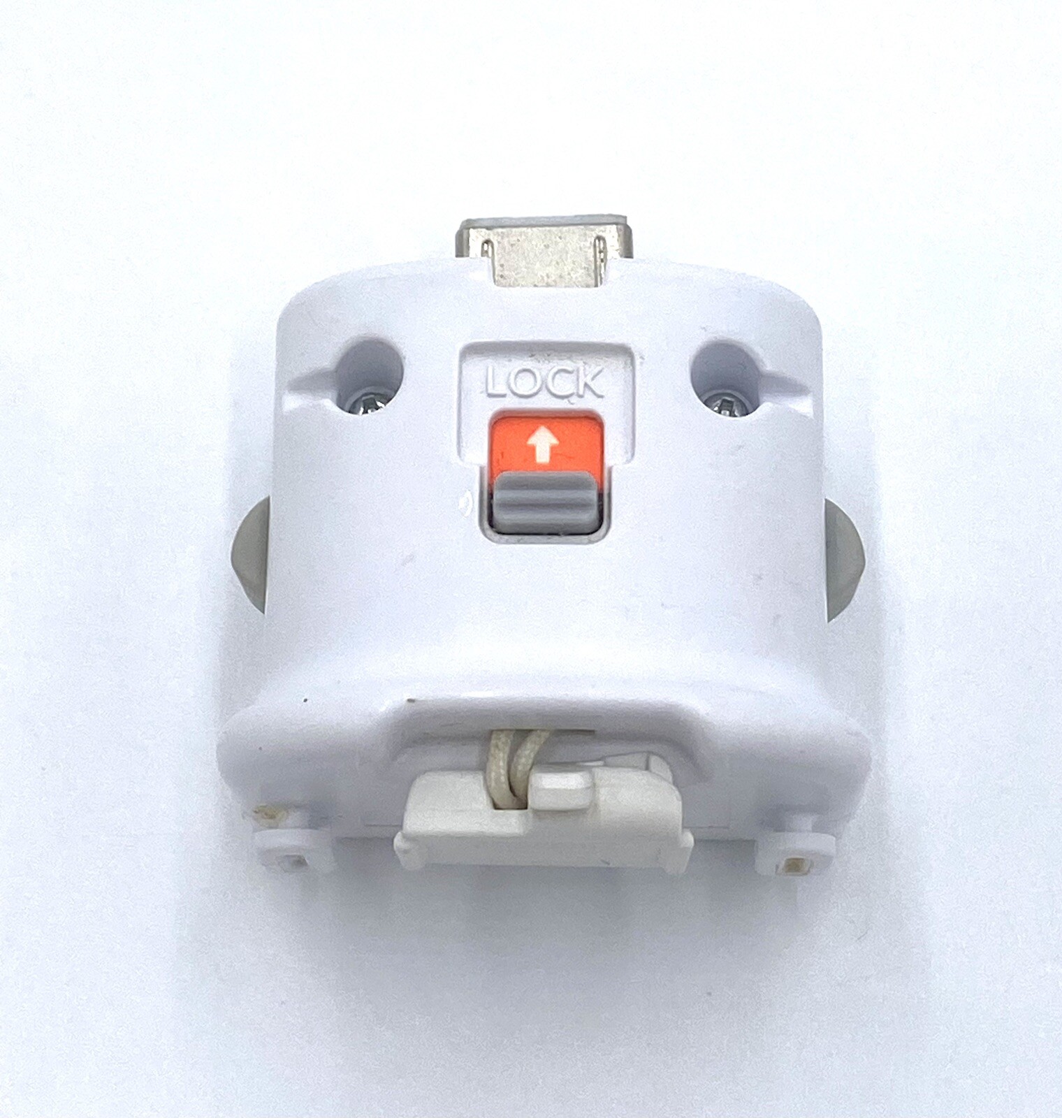 Nintendo Wii Official OEM Motion Plus Adapter Remote Attachment White RVL-026