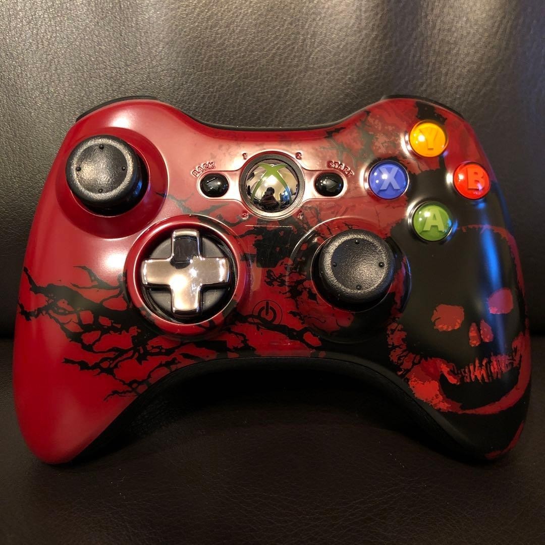 Xbox 360 Gears of War 3 Limited Edition Wireless Controller SE Game Console 2011