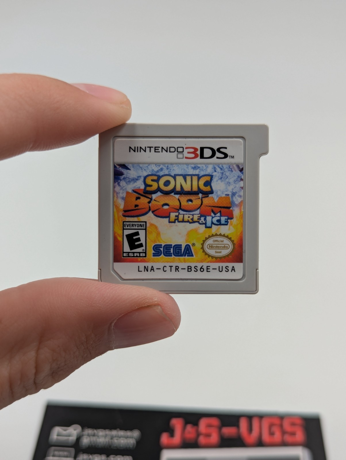 Sonic Boom: Fire & Ice (Nintendo 3DS, 2016) Authentic CIB Complete