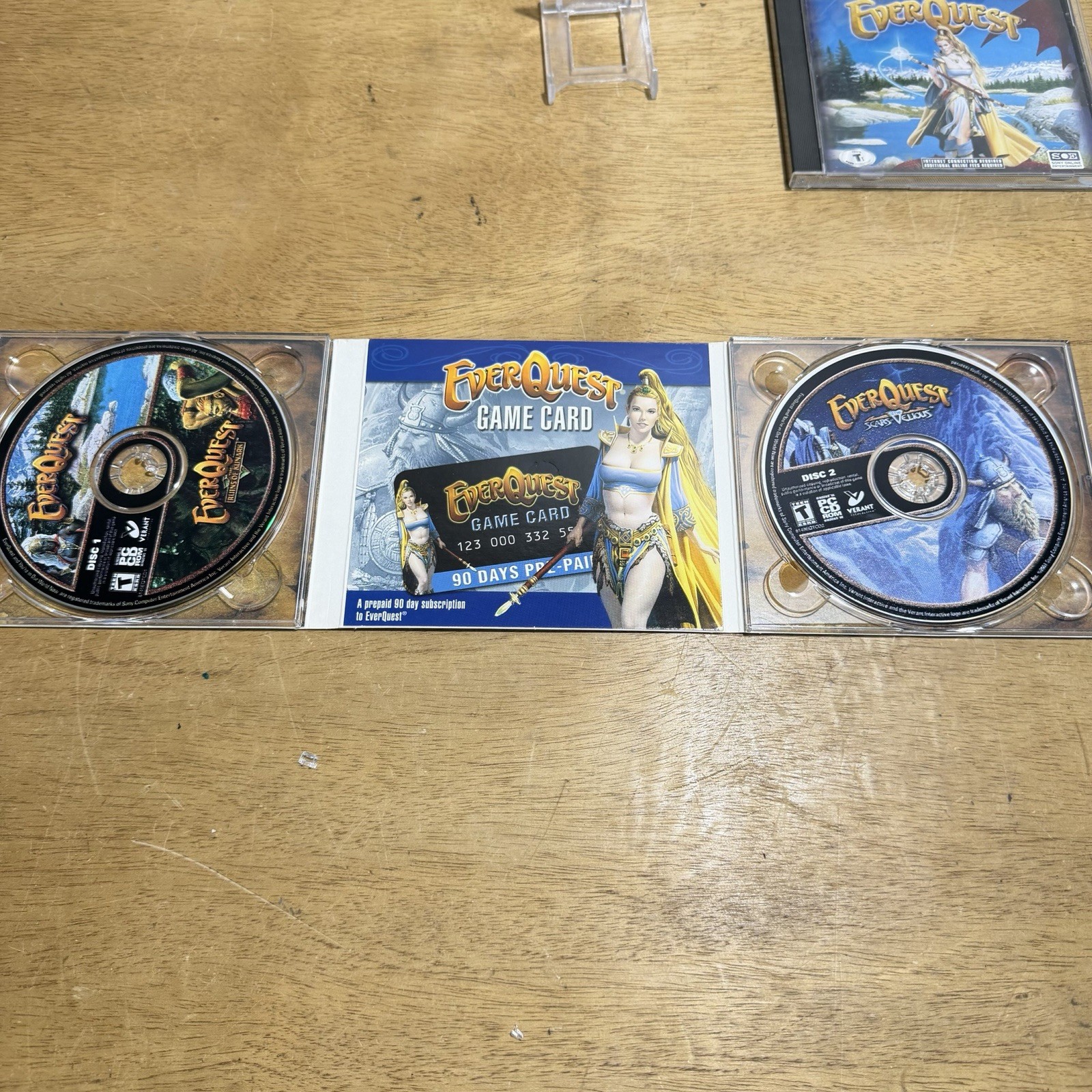 EverQuest Trilogy: Special Edition PC Complete In Box + Everquest Playe’s Guide