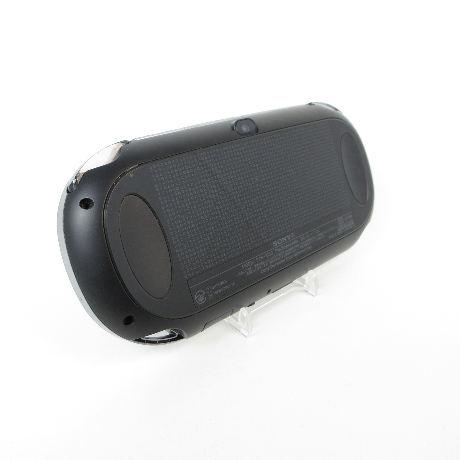 【Very Good】Sony PS Vita PCH-1000 Crystal Black Wi-Fi Model Console only #RET0311
