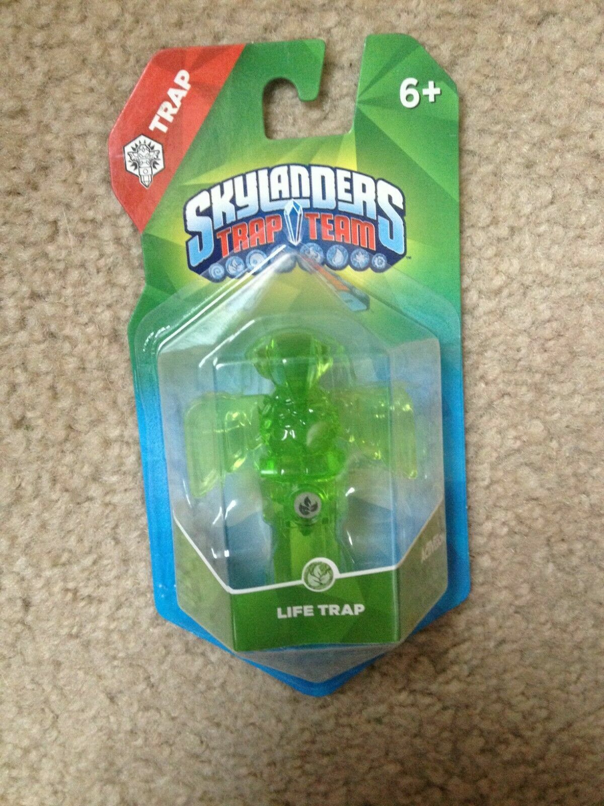 Skylanders Trap Team Trap Life Earth Koas Tech Air Magic Crystal Cards