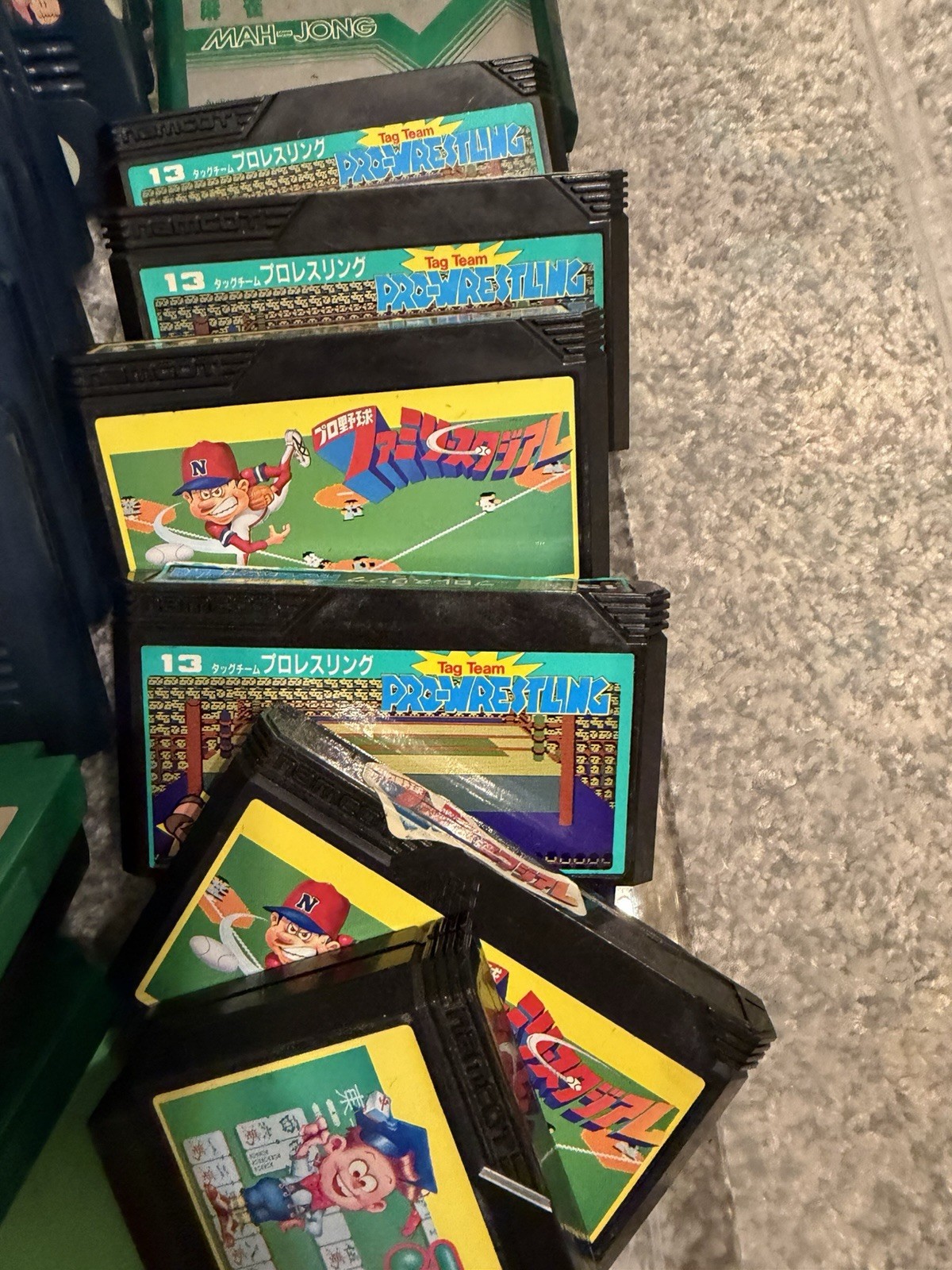 Lot Of 56 Famicom Games Japan Import Bulk Lot Untested Super Famicom