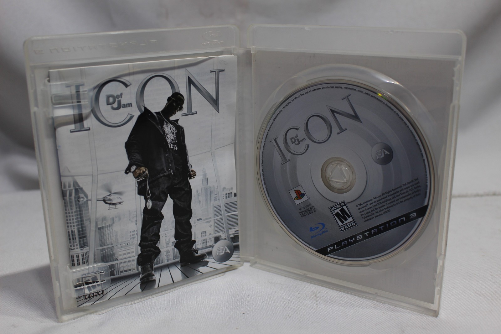 Def Jam: Icon (Sony PlayStation 3 / PS3, 2007) Clean, w/ Manual, FAST/FREE SHIP