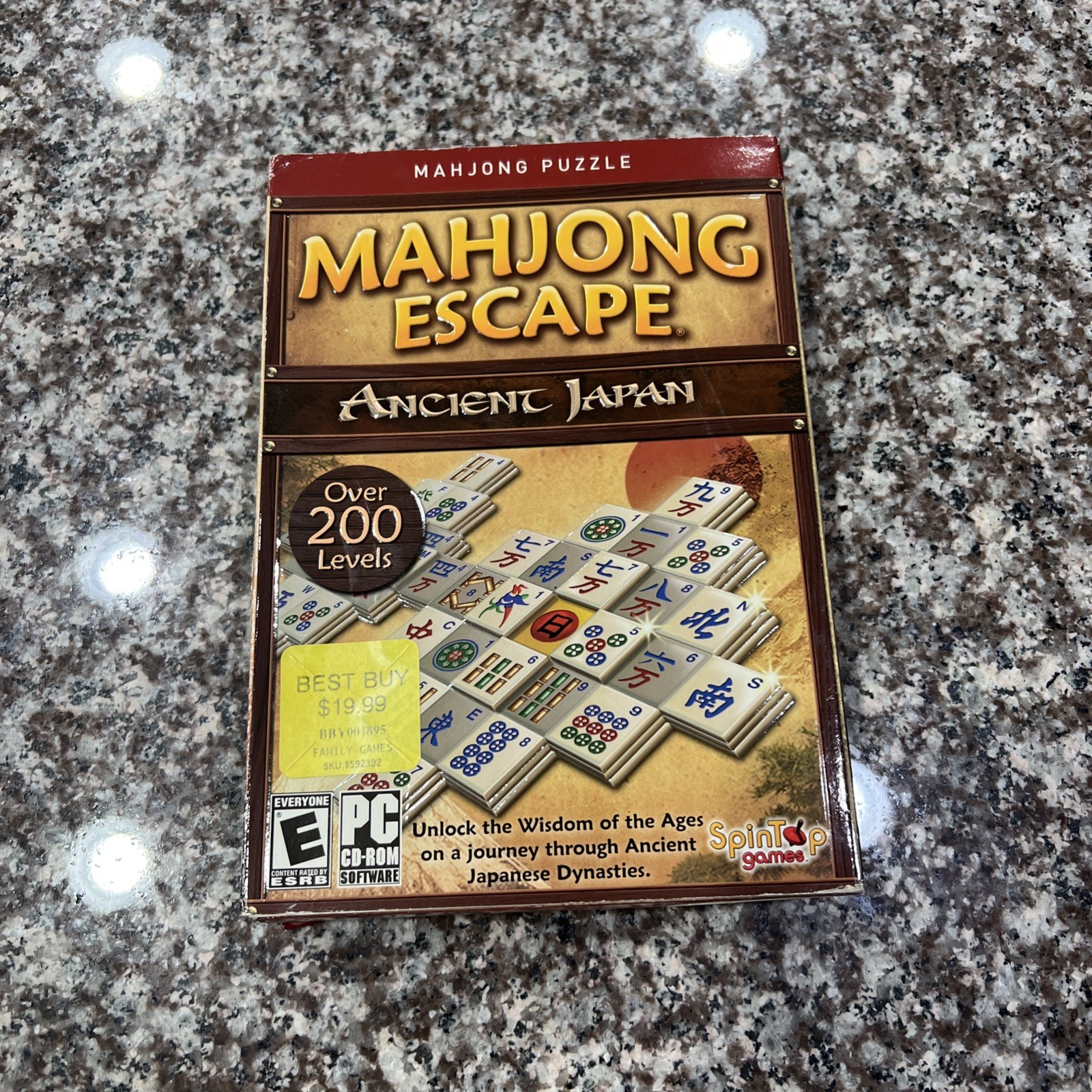 Mahjong Escape Ancient Japan in Jewel Case Good Condition