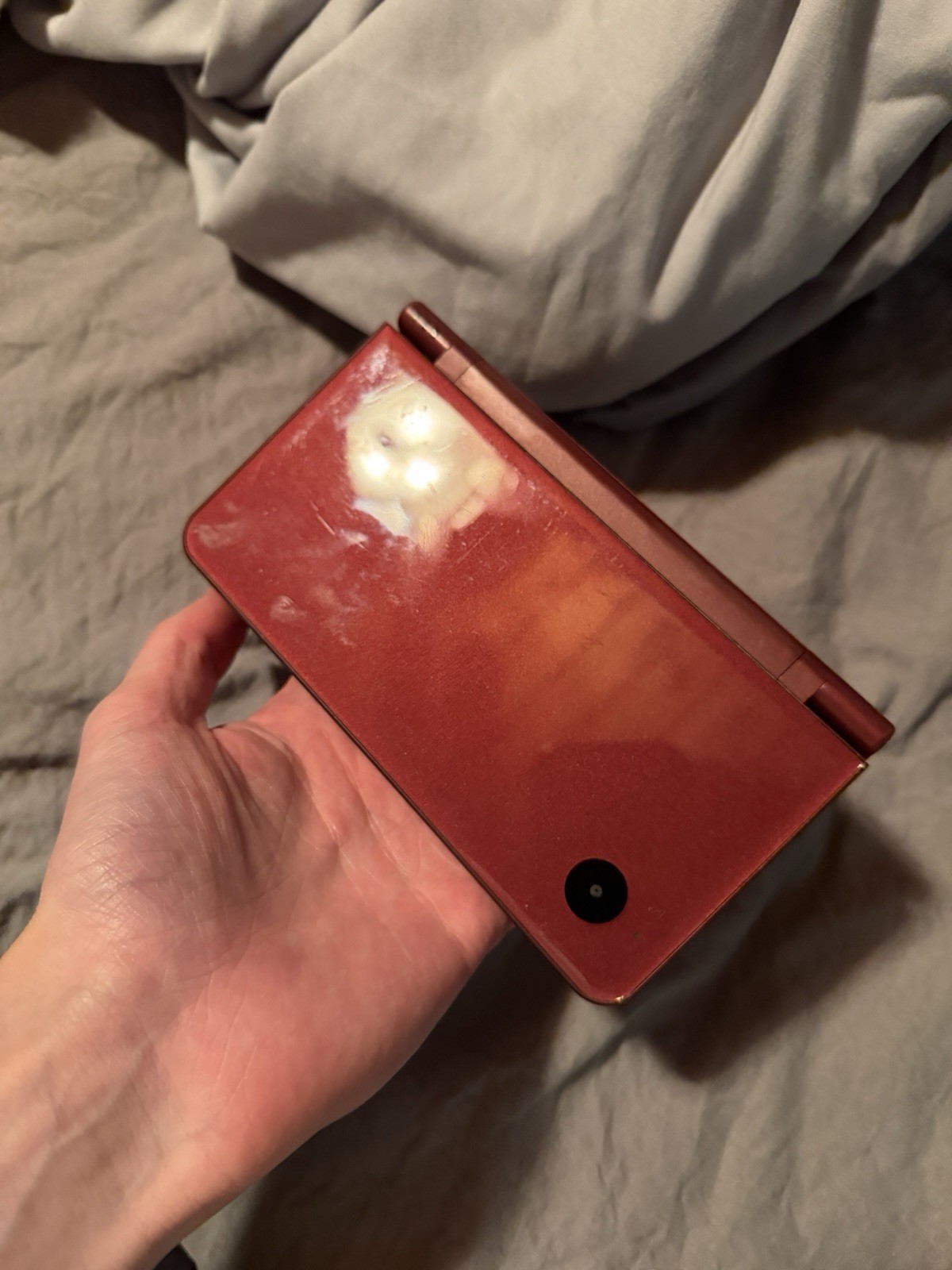 Nintendo DSi XL Handheld System – Burgundy Clean