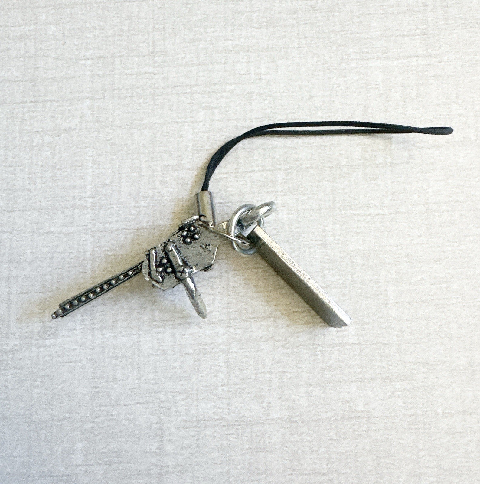 RARE Biohazard Resident Evil 4 Chainsaw Keychain Tokyo Game Show 2005 Promo JP