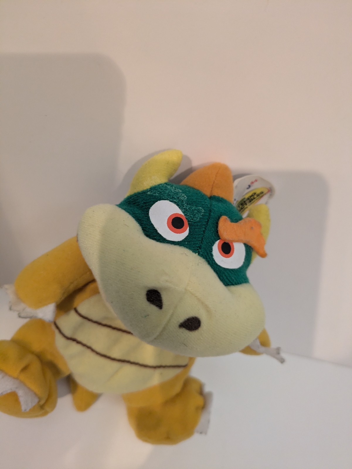 Vintage Nintendo N64 Mario Luigi DiddyKong Toad Bowser BD&A Beanbag Plush w/ Tag