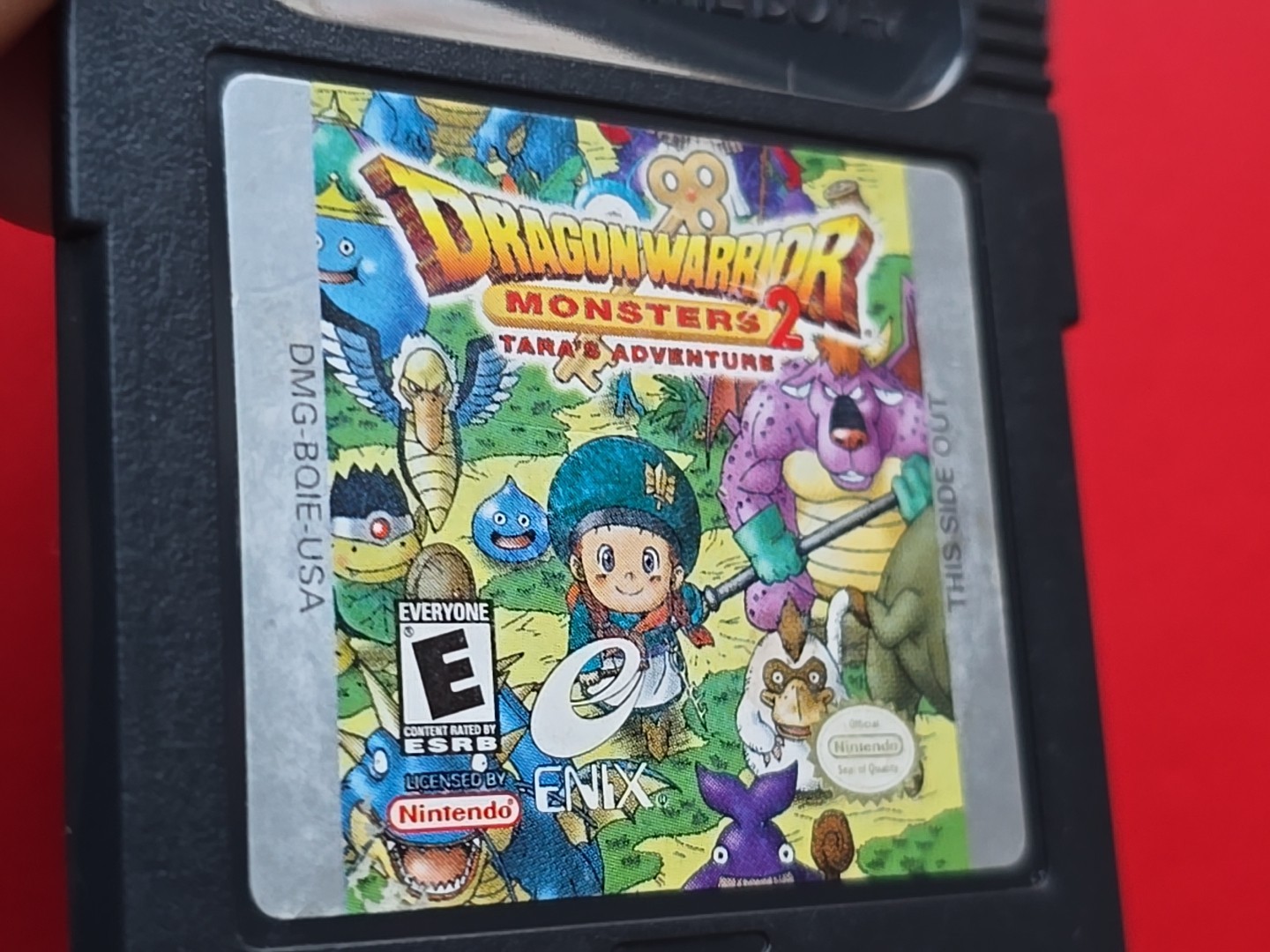 Dragon Warrior Monsters 2: Tara’s Adventure Game Boy Color GBC Authentic Saves