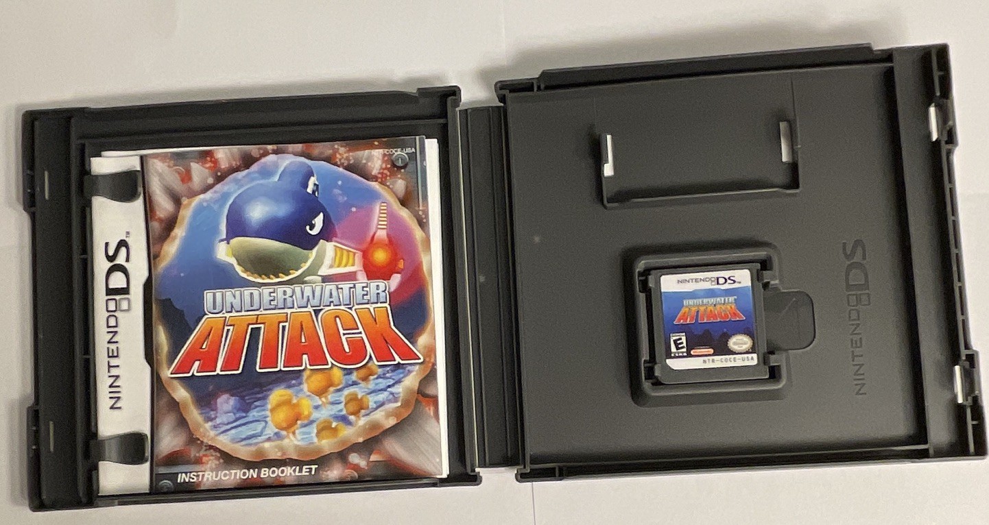 UFO Interactive Underwater Attack (DS) Action/Adv (E) NTSC-U/C Manual Case