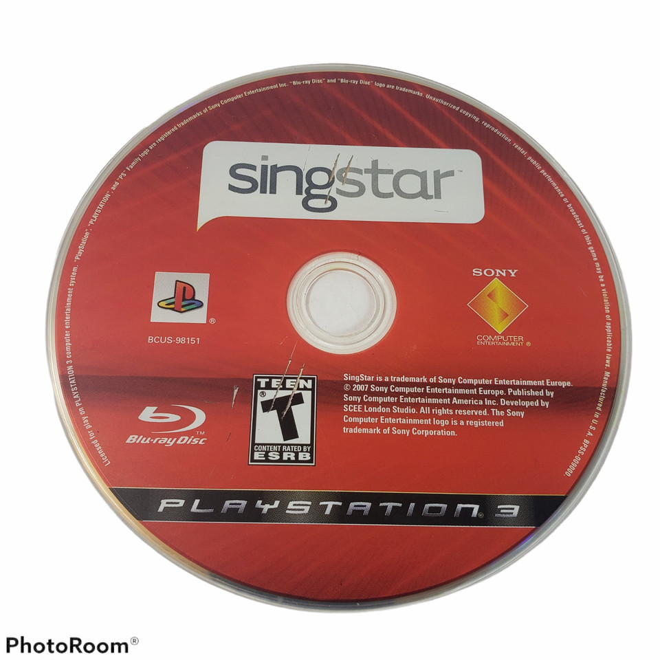 Everybody Dance and Singstar (Sony PlayStation 3, 2011) Lot Of 2