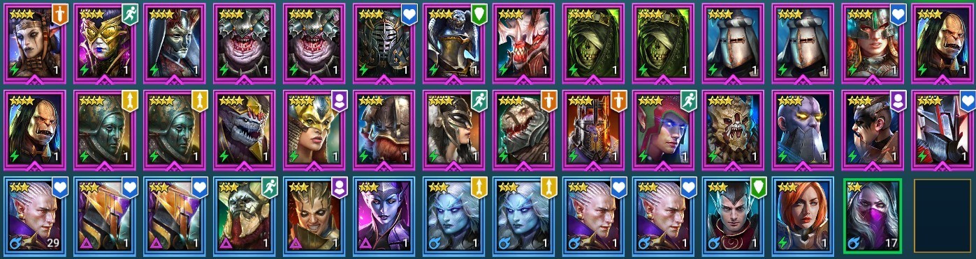 Raid Shadow Legends | Starter 2 Mythical – Galathir and Alaz : 100k energy