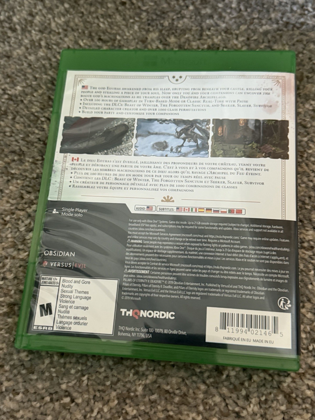 Pillars of Eternity II Deadfire [ Ultimate Collector’s Edition ]