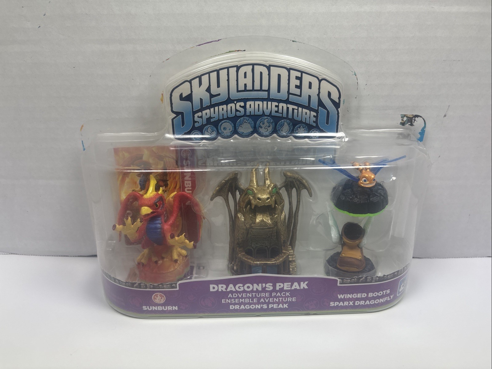 Skylanders Spyro’s Adventure Dragon’s Peak Pack, Sonic Boom, Drobot, & Cynder