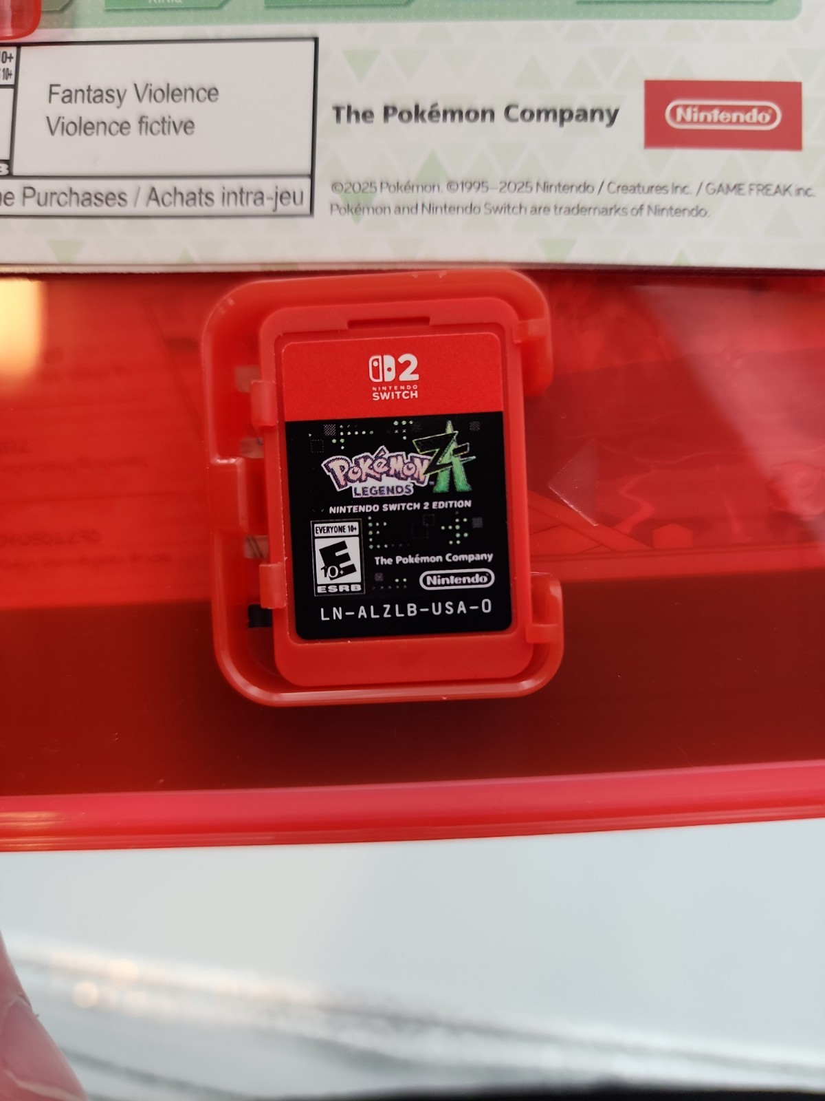 Pokemon Legends ZA – Nintendo Switch 2 Edition – Complete