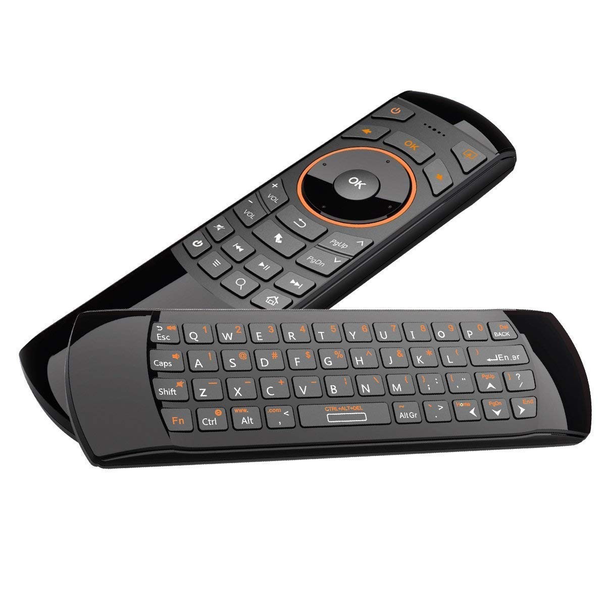 Rii Mini i25 Multifunction Portable 3 in 1 2.4GHz 170mm*49mm*16mm, Black