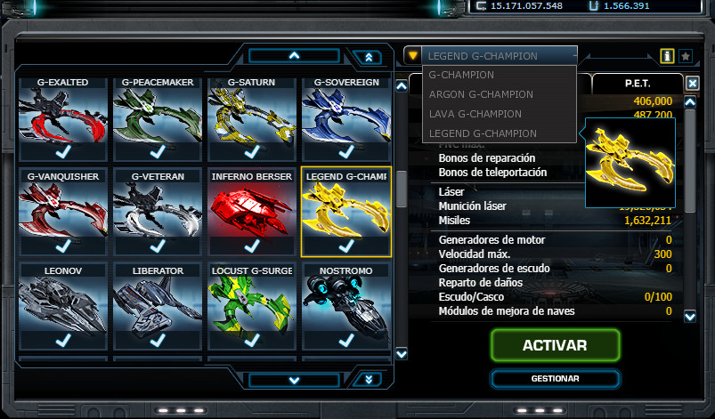 cuenta de dark orbit