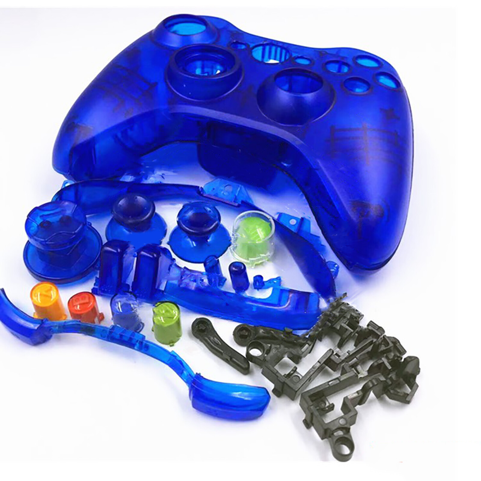 Replacement For Xbox 360 Wired/Wireless Controller Full Shell Cover Buttons Mod