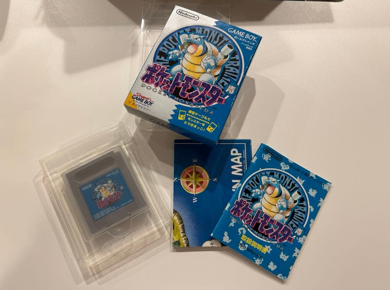 Pokemon Red Green Blue 3 set Nintendo Pocket Monsters GameBoy GB Japanese