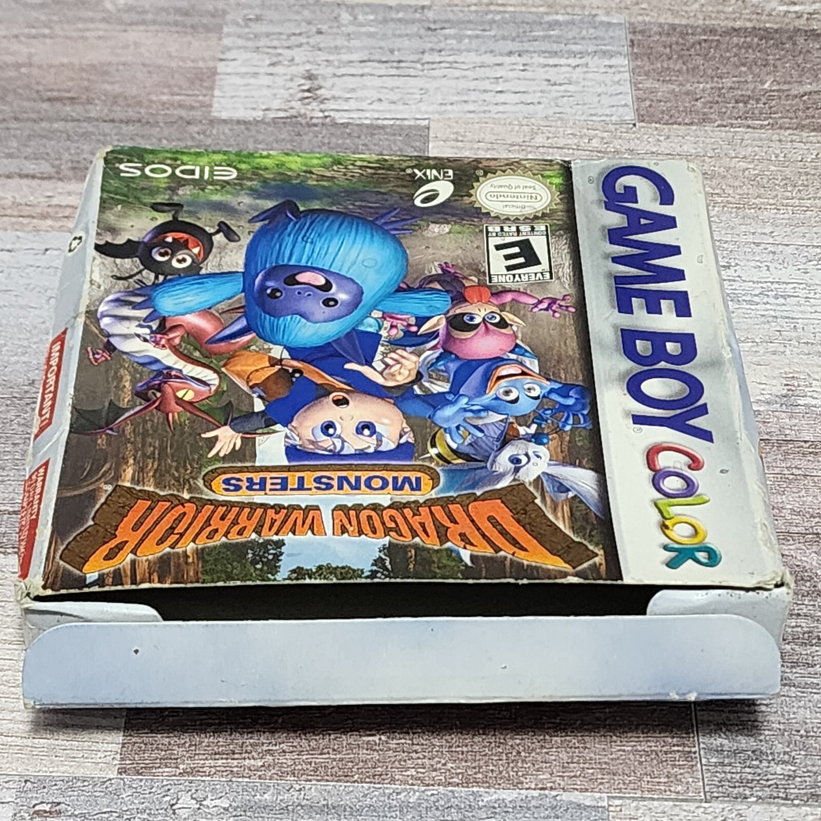 Dragon Warrior Monsters (Game Boy Color, 2000) Box & Manual Only *NO GAME*