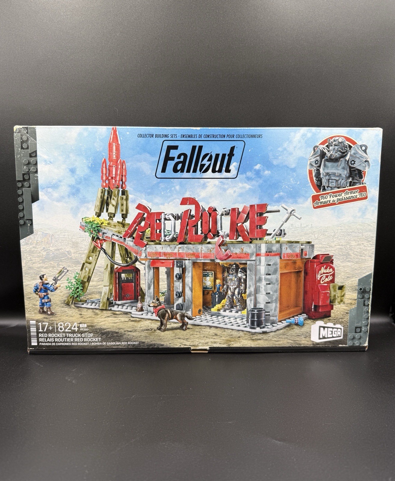 Fallout – Red Rocket Truck Stop – MEGA Bloks – Sealed Collectors Set – 824 Pcs