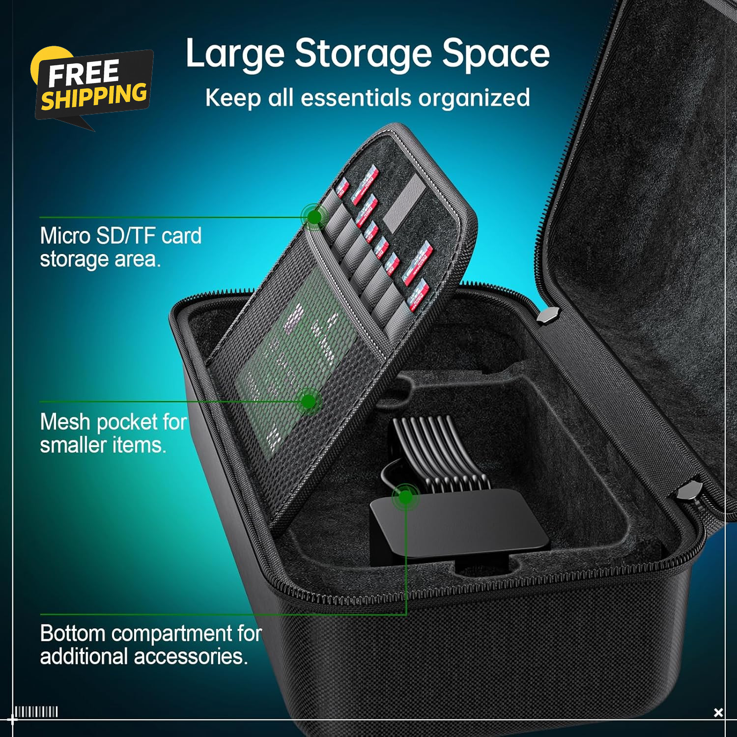 Carrying Case 3 in 1 Accessories Compatible with ASUS ROG Xbox Ally & ROG Xbox