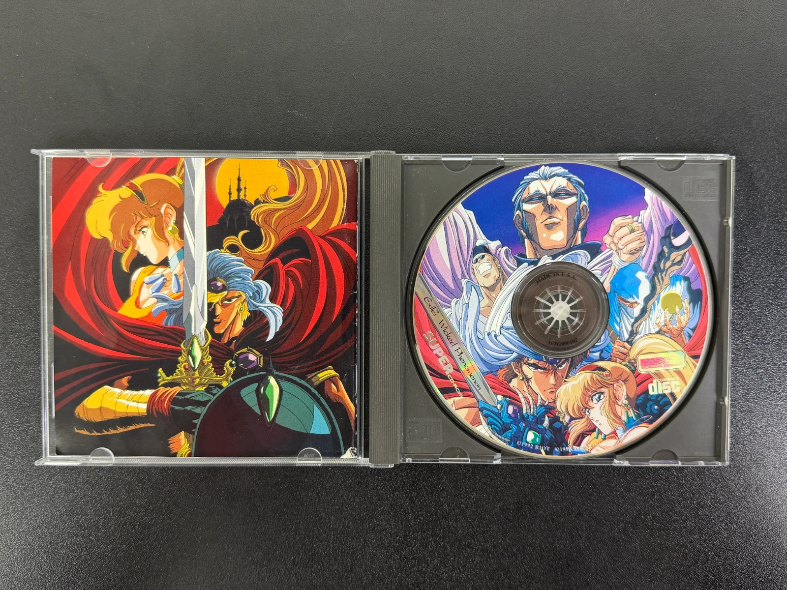 Exile: Wicked Phenomenon TurboGrafx-CD, 1993 – Complete – Very Good Condition