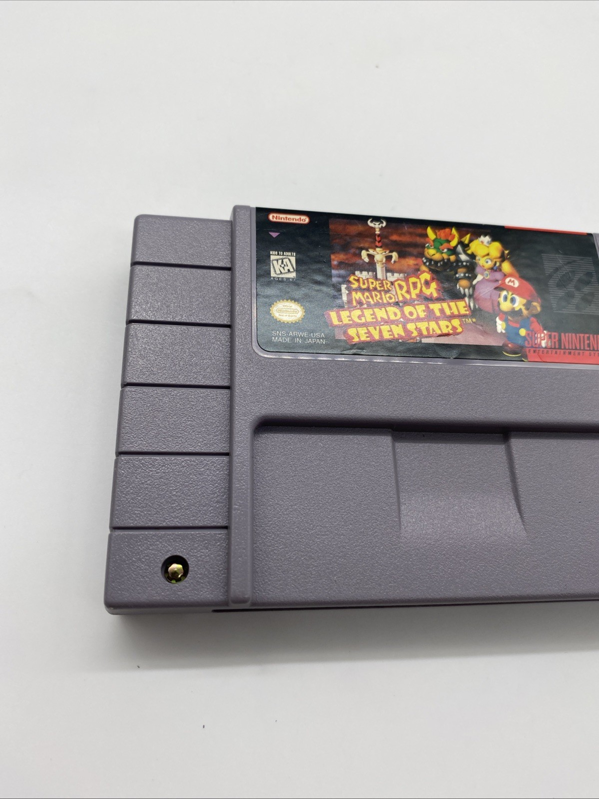 Super Mario RPG: Legend of the Seven Stars (SNES, 1996) Authentic Tested Works