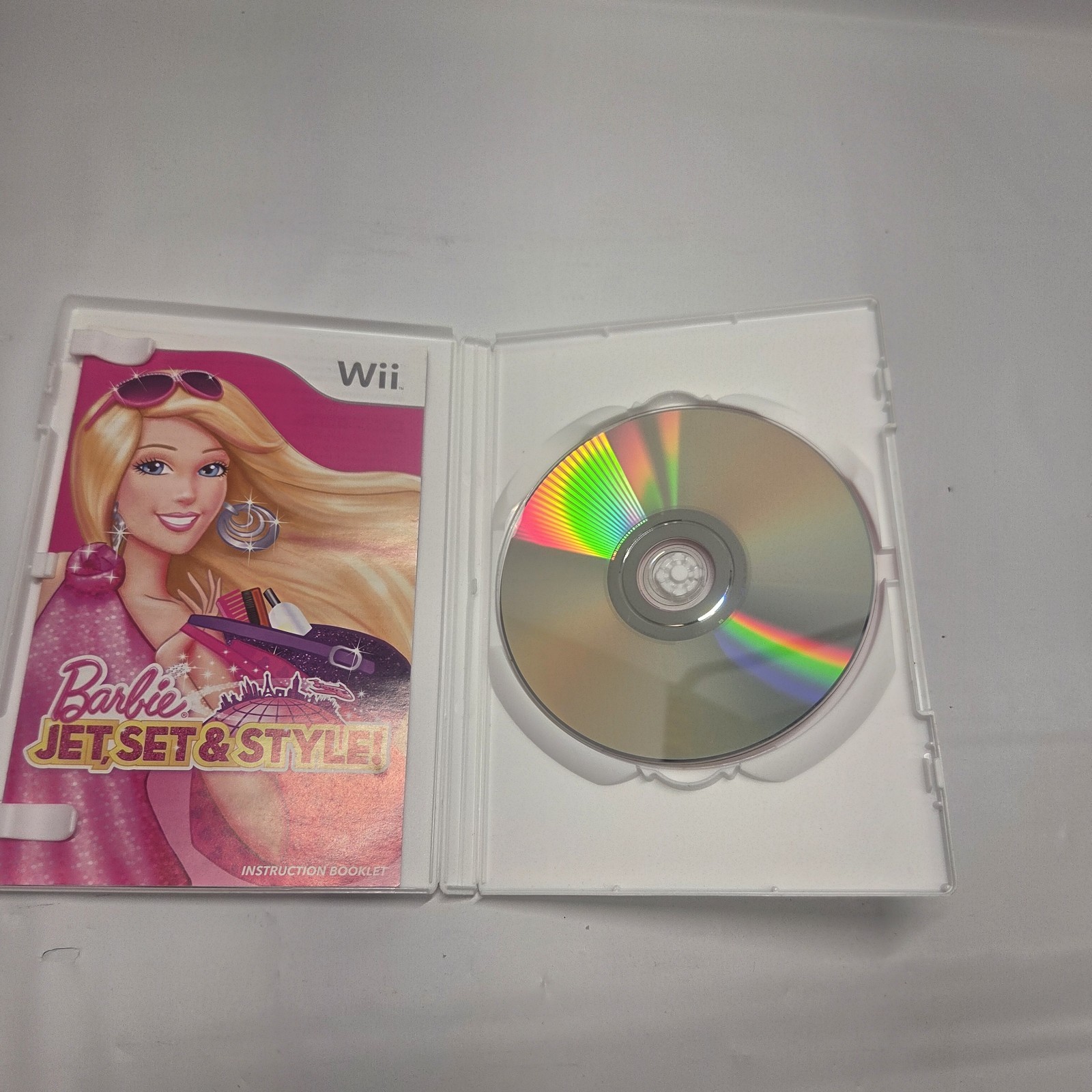Barbie: Jet, Set & Style (Nintendo Wii, 2011) Tested + Working