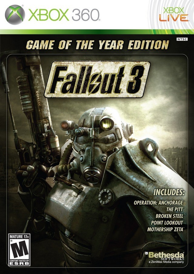 Fallout 3 – Game of the Year Edition – Xbox 360 Game Only