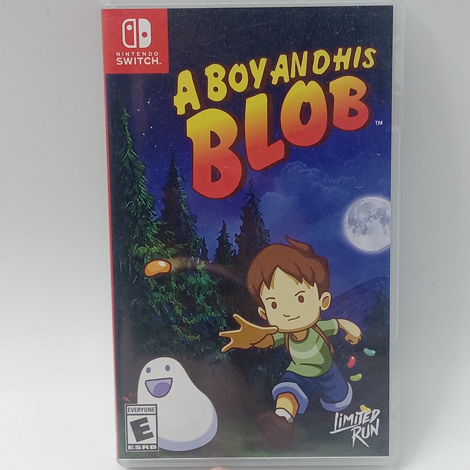 Nintendo Switch A Boy and His Blob Limited Run Case Manual & Card Only No Game