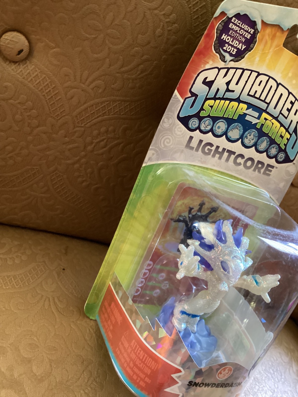 Skylanders Swap Force LIGHTCORE SNOWDERDASH 2013 Exclusive Employee Edition