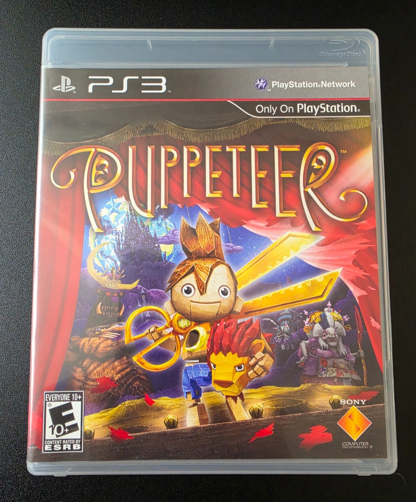 Puppeteer (Sony PlayStation 3, 2013) PS3 with Original Case TESTED RARE