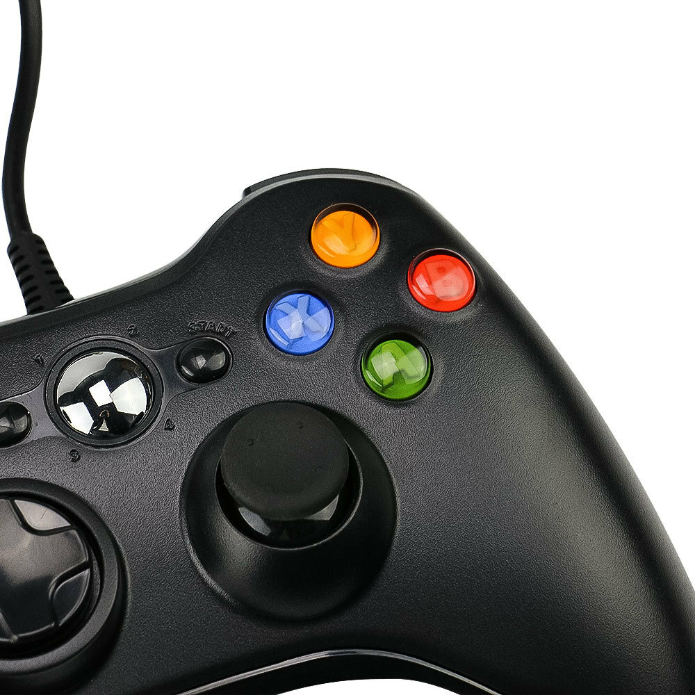 Wired Controller USB For PC Compatible With Xbox 360 / Windows 7 8 10 11 Gamepad