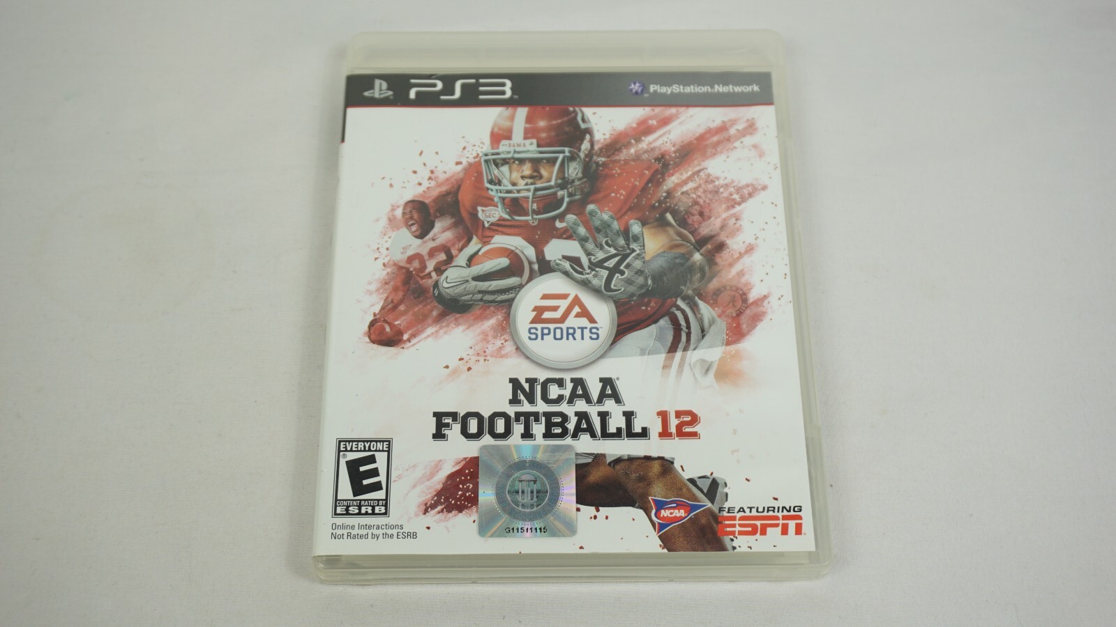 NCAA Football 12 PS3 CIB Sony PlayStation 3 Complete with Manual Tested