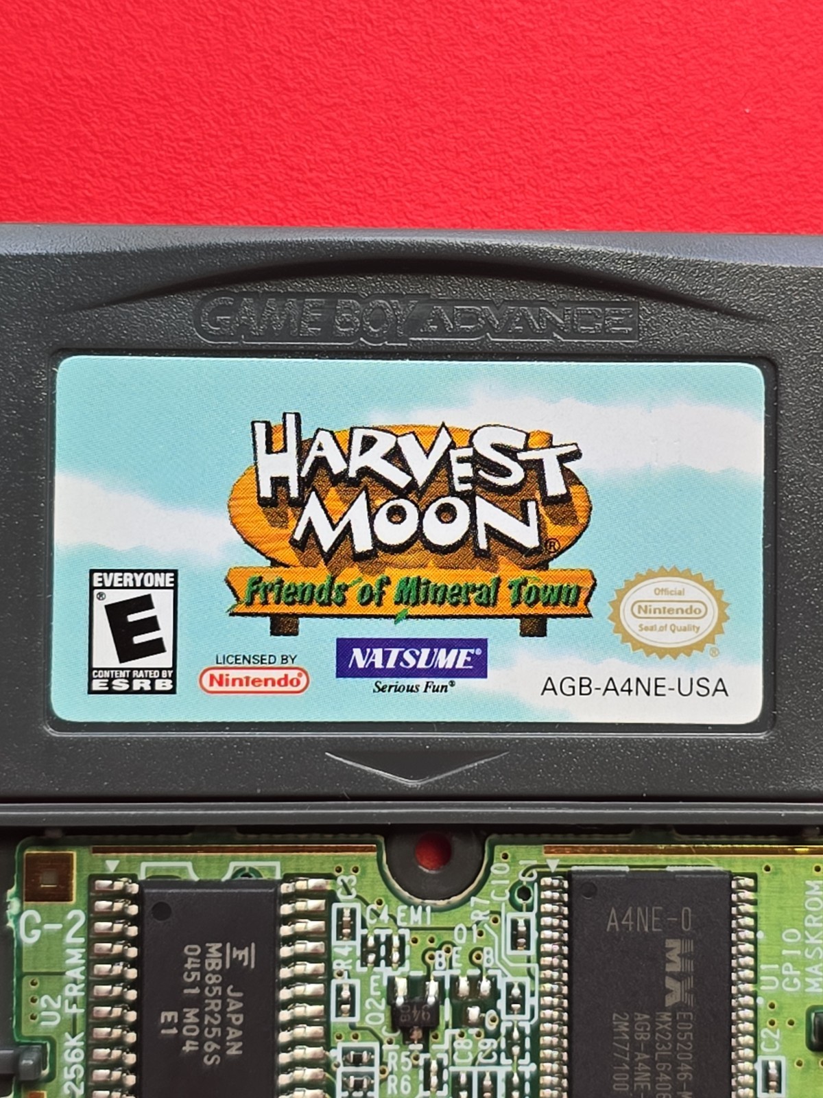 GBA Harvest Moon: Friends of Mineral Town Game Boy Advance Authentic Saves