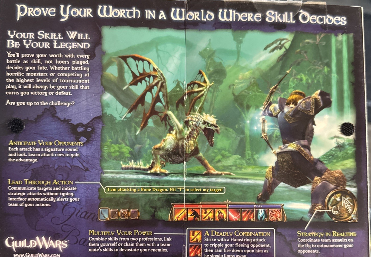 Guild Wars PC Game CD-ROM 2005 ArenaNet New Open Box