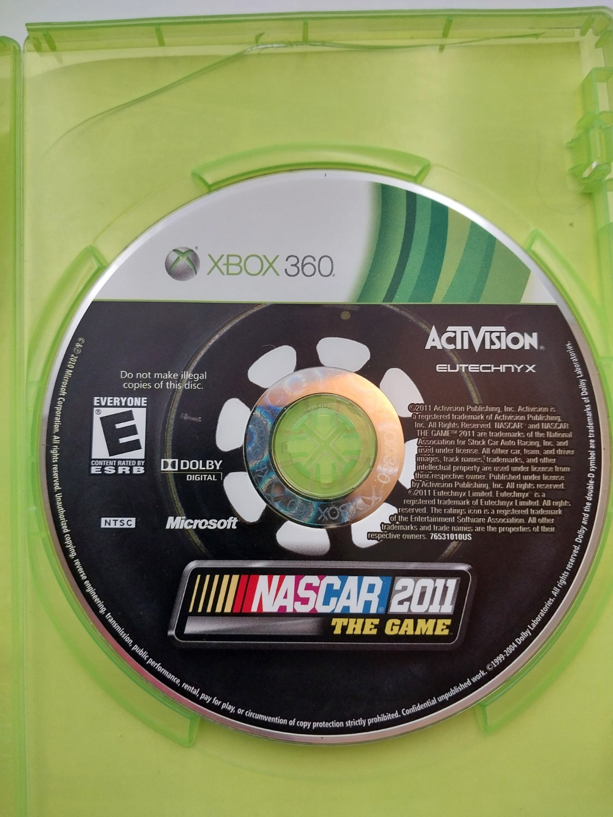 NASCAR 2011: The Game & Inside Line (Microsoft Xbox 360) CIB Lot Of 2 – TESTED