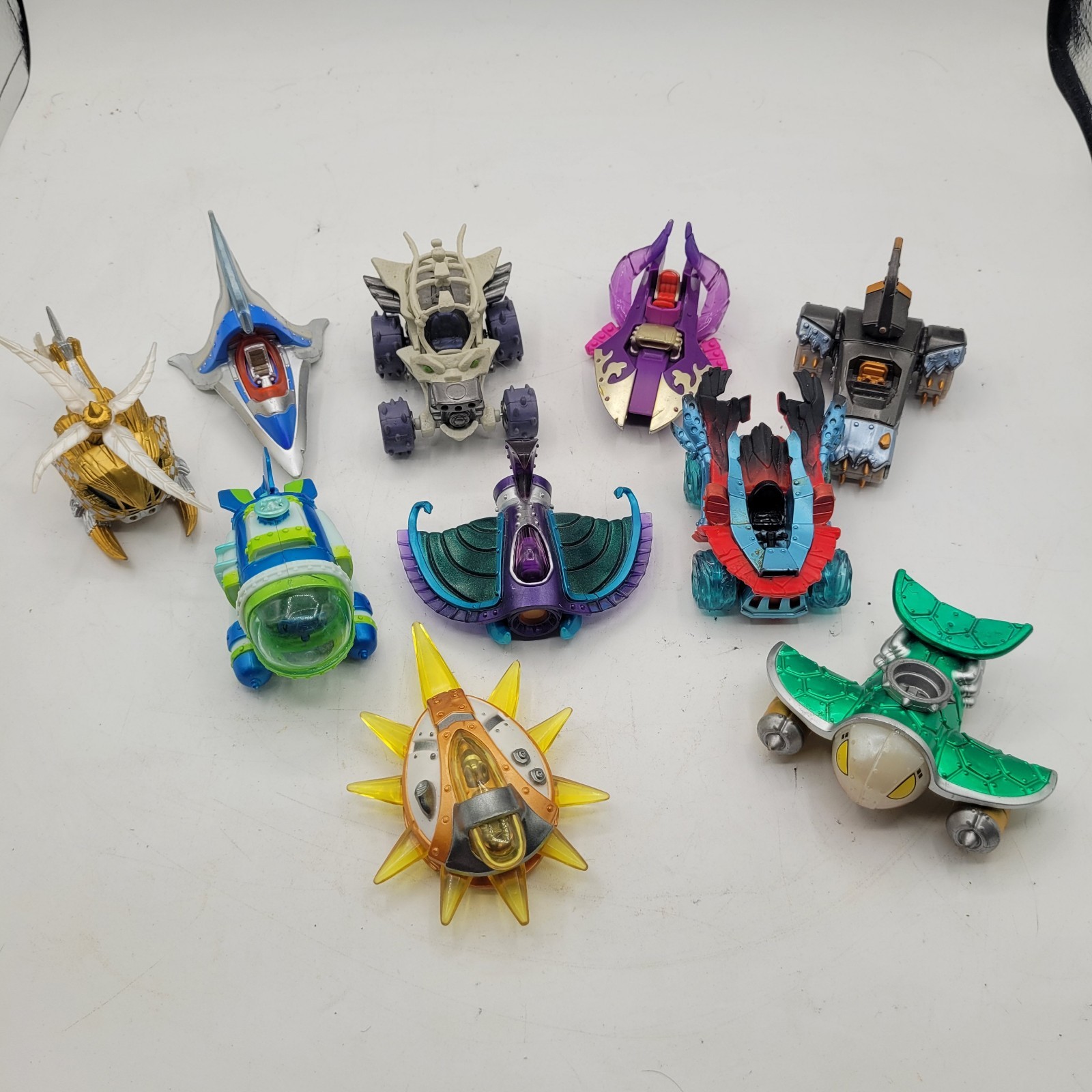 Skylanders Superchargers Vehicle Figure Lot Of 10