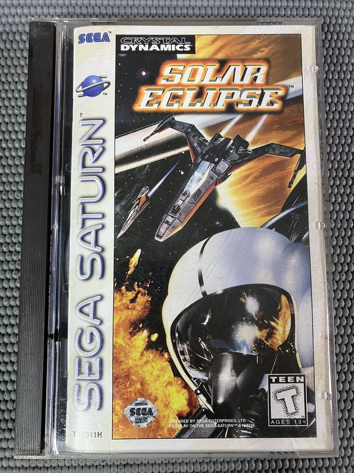 Solar Eclipse for Sega Saturn CIB Complete in Box w/Reg Card – Tested