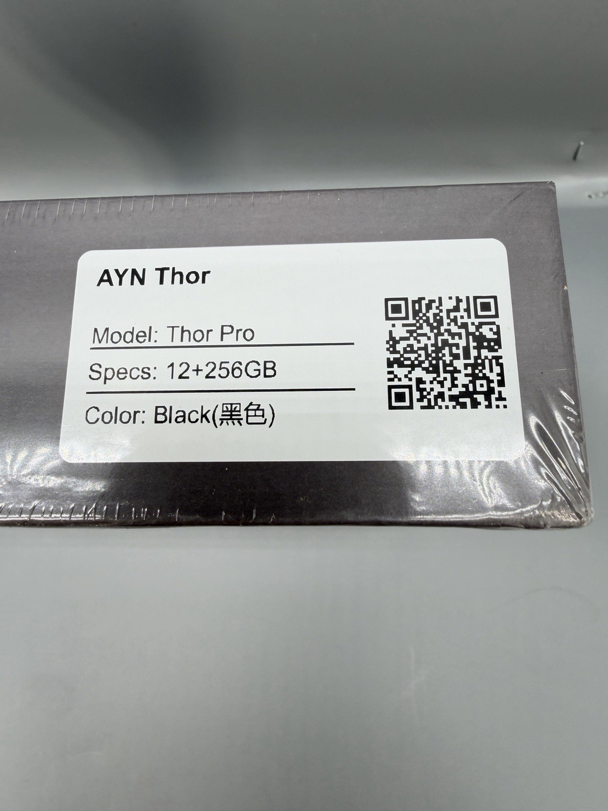 AYN Thor Pro 12GB 256GB Handheld Gaming Console Black