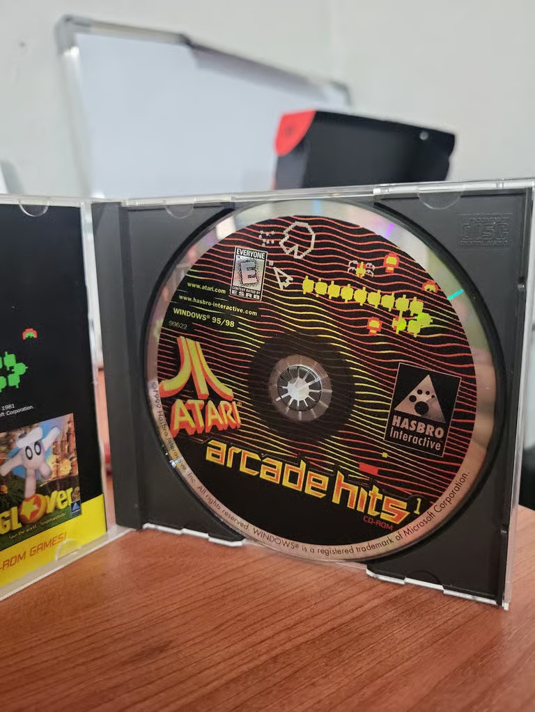 Atari Arcade Hits 1 PC CD ROM 1999 Hasbro